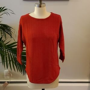 Women's Knit Red Sweater